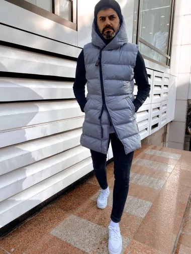 Vesta barbati gri B7669 Z30-3